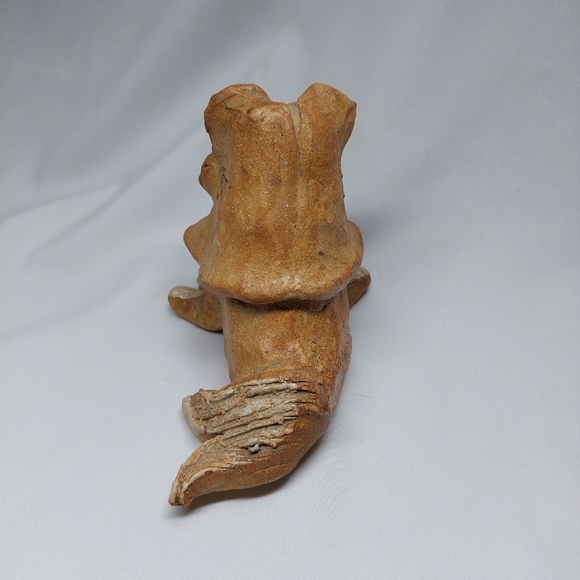 Vintage Max Hindt Walrus Art Pottery Figurine Whimsical Clay Signed 1970's - Picture 4 of 10